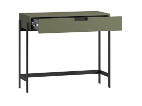 Консоль Лигес 93x40 Оливковый/Черный