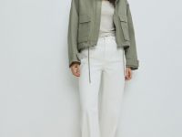 Лёгкая короткая куртка, Желтый