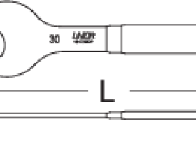 Ключ конусный Unior 1617/2DP (синий 30 мм)