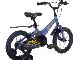 Детский велосипед Maxiscoo Jazz Стандарт Плюс 14, год 2024, цвет Синий