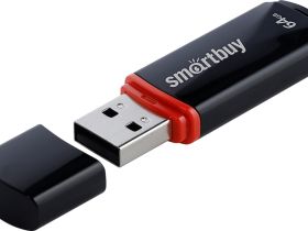 USB-накопитель SmartBuy Crown 64 ГБ Чёрный