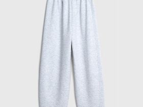 Трикотажные брюки для девочек, Серый