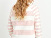 Джемпер прямого силуэта с шерстью