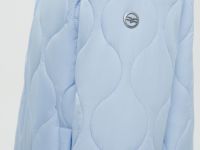 Утепленное пальто А-силуэта с капюшоном