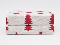 Плед Красная сосна/Abete rosso, красный