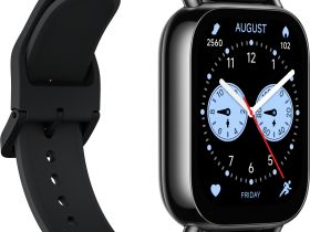 Умные часы Xiaomi REDMI Watch 5 Lite Чёрные, с чёрным ремешком