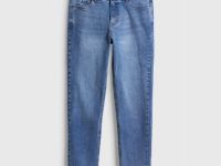 Зауженные джинсы, Синий