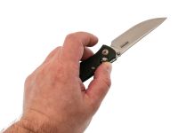 Складной нож SRM Medal 255L-MG2, сталь 140Cr, рукоять микарта, зеленый