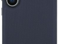 Чехол Lacoste Iconic Woven MagSafe для Galaxy S25 Ultra синий