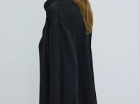 Сатиновая блузка, Черный