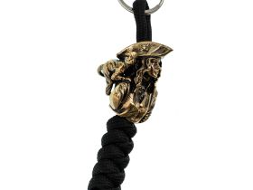 Темляк с бусиной Пиратка, бронза