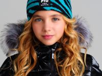Шапка трикотажная для девочек