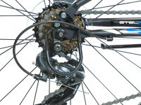 Подростковый велосипед Stels Navigator 410 V 21 sp 24, год 2026, цвет Черный-Синий, ростовка 12