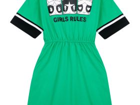 Платье трикотажное для девочек