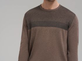 Джемпер полуприлегающего кроя с шерстью