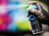 Аэрозольная краска Molotow "Coversall WB" 400 мл, #006 zinc yellow