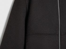 Куртка из пальтовой ткани с шерстью, Коричневый