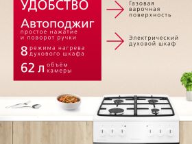 Комбинированная плита Hansa FCMW58023