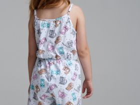 Комбинезон трикотажный для девочек