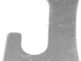 Держатель заднего переключателя "петух" Meta №15 фрезерованный (серебристый)