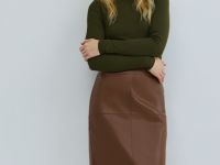 Водолазка из хлопка, Зеленый