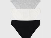 Классические трусы-брифы, 3 шт., Белый