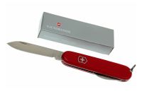 Нож перочинный Victorinox Waiter, сталь X55CrMo14, рукоять Cellidor®, красный, 9 функций, 84мм