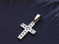 Подвеска из желтого золота с бриллиантами э0301пд05163200