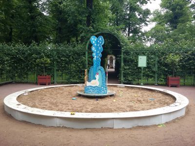 Фонтан "Фаворитка" (фундаменты)