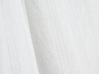 Майка пижамная из ажурного трикотажа для девочек, Белый