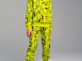 Брюки трикотажные для девочек