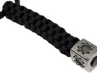 Темляк Lanyard w/ Pewter Spyder Bead, Spyderco BEAD1LY