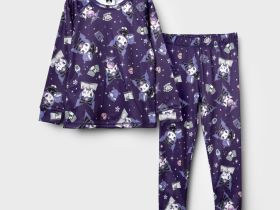 Термокомплект трикот. для девочек: фуфайка (футболка) с длин. рук, брюки для эпизод. использования