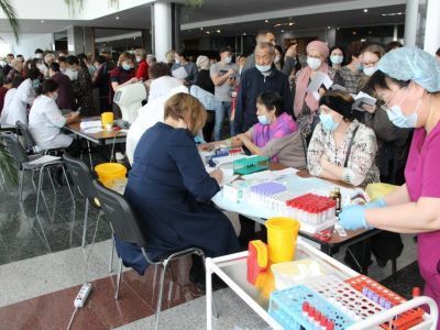 Акция «Здравосмотр» собрала сотни мирнинцев