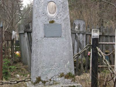 Могила художника Осмо Павловича Бородкина (1913-1949 гг.)