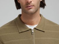 Джемпер с воротником-поло