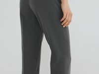 Зауженные книзу брюки, Серый