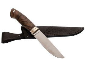 Нож с фиксированным клинком Ястреб, сталь VG-10, рукоять орех