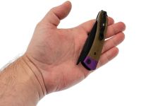 Складной нож Kizer Mini Momo, сталь Nitro-V, рукоять алюминий/Ultem