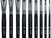 Кисть белка №4 овальная Альбатрос "Профи" длинная ручка