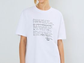 Футболка с принтом O'STIN x Яндекс Книги, Белый