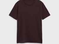 Коричневая базовая футболка Глория Джинс