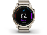 Смарт-часы Garmin Epix Pro Gen 2 42mm Sapphire Soft Gold with Nylon Band (010-02802-20)