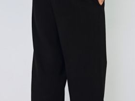 Брюки из вискозы, Черный