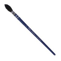 Кисть синтетика имитация белки №8 круглая Pinax Aquarela 711" короткая ручка