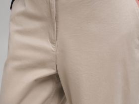 Брюки прямого кроя из твила