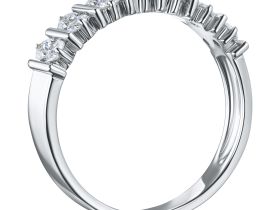 Классическое кольцо из белого золота э4712кц01190800_white