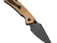 Складной нож Tenable Fenrir, сталь Nitro-V, рукоять алюминий, бронзовый