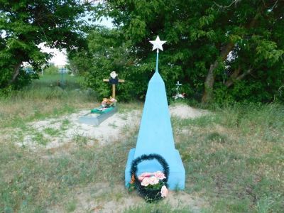 Могила борца за власть Советов Вагина Т.К.