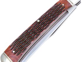 Нож складной Cold Steel Trapper, сталь 8Cr13MoV, рукоять кость, коричневый